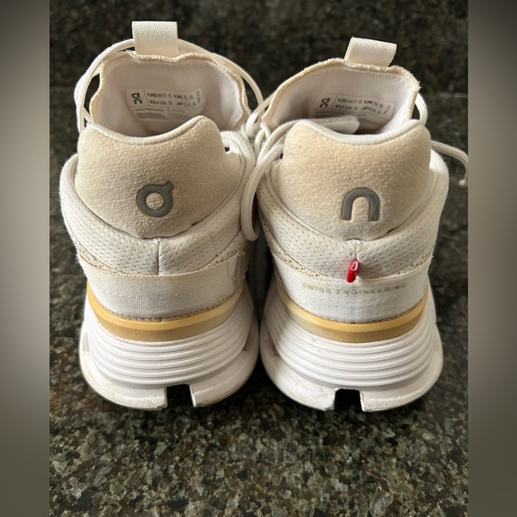 Woman’s On Running On Cloud Cloudnova 2 Sneakers White. Size 7.5 - Picture 10 of 14